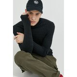 Abercrombie & Fitch Pulover s primesjo volne moški, črna barva | Shoptok.si