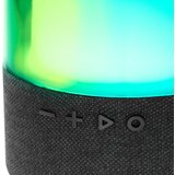  Aku. 1500mAh LED RGB prenosni bluetooth 5.0 zvočnik USB FM radio črn Slike