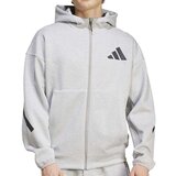 Adidas Ženska majica Muški duks sa kapuljačom ZNE, Svetlosivi Cene