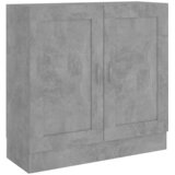Ormarić za knjige boja betona 82,5x30,5x80 cm konstruirano drvo | Eponuda.com