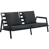  Garnitura z blazinami 4-delna aluminij temno siva | Shoptok.si