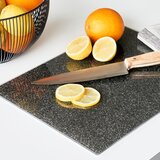 ZELLER Steklena deska za rezanje Granit 52x30cm / steklo, (21318183) | Shoptok.si