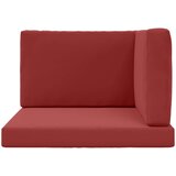  Zunanja blazina za kavč 3 pcs vinsko rdeča Poliester, (5000202476) | Shoptok.si