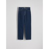 Reserved Straight traperice visokog struka - indigo jeans | shoptok.hr