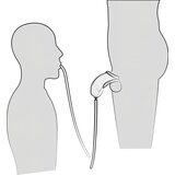 You2Toys Piss Play Sleeve - rokav za penis z odtočno cevjo (prozoren) | Shoptok.si