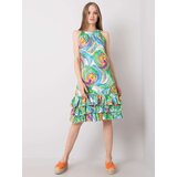 RUE PARIS Dress-CHA-SK-0852.89P-white-green | Shoptok.si