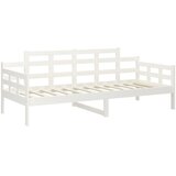  Dnevni ležaj bijeli od masivne borovine 90 x 190 cm | shoptok.hr