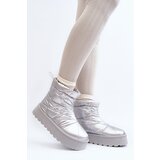 Boto Cizme de zapada pentru femei silver Fionia | Shoptok.si