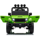 Lean Toys Jeep Rubicon DK-JWR558 24V – svetlo zeleni otroški električni avto | Shoptok.si