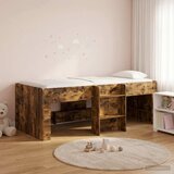  Kreveta za visoko spavanje djece 2 pcs Dimljeni hrast | shoptok.hr