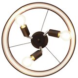  Luster na šipci HELEN 3xE27/15W/230V smeđa/crna/zlatna | Eponuda.com