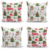 Mila Home Tekstilne jastučnice s božićnim motivom u setu 4 komada 43x43 cm - Cijene
