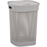Košare za perilo Koš za prljavo rublje WOOLLY 50 L – siva / antracit Cijene