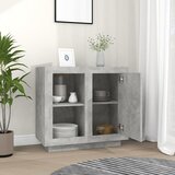  Komoda siva boja betona 80x40x75 cm | Eponuda.com
