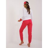 CLM Pyjamas--PI-90175/2646.41X-white-red | Shoptok.si