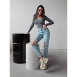 OLAVOGA Anthracite blouse JAIDA 2023 | Shoptok.si