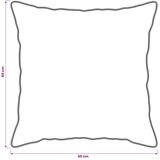  Set deka 2 kom. 155 x 220 cm 250 gsm Prirodni kapok Bež - 155 x 220 cm 60 x 60 cm | shoptok.hr