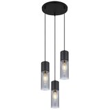 Globo 21000-3HB - visilica na sajli annika 3xE27/25W/230V prečnik 30 cm crna | Eponuda.com