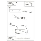  Brilagi - LED zidna svetiljka KERRY 1xE27/7,5W/230V keramika/bela | Eponuda.com