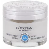 L'occitane Shea Butter Light Comforting Cream nježna krema za lice 50 ml za žene