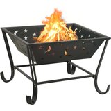 Posuda za vatru sa žaračem 62 cm XXL čelična | shoptok.hr