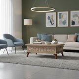 Hanah home Stol za dnevni boravak Ada 90x38x60 cm, Bež Cijene