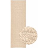  Tepih ZIZUR bež 80 x 250 cm s izgledom jute unutarnji i vanjski | shoptok.hr