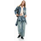 Desigual Kavbojke kobalt modra | Shoptok.si