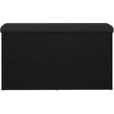  Klupa za pohranu Crni hrast 82 x 42 x 45 cm Konstruirano drvo | Eponuda.com