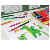  BOJE DRVENE 12BOJA FABER-CASTELL 110312 BLISTER PLUS 3BOJE DRVENE OBOSTRANE I GRATIS ŠILJILO | shoptok.hr