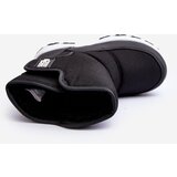 Big Star Children's Fleece-Lined Lace-Up Snow Boots Black | ePonuda.com