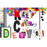  Tapeta - Keep Calm and Design 150x105 | shoptok.hr