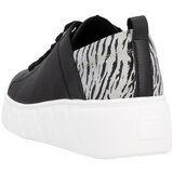 Rieker Sport Niske tenisice svijetlosiva / crna | shoptok.hr