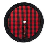  ***Podloga za jelku 100 cm crveno-crna | Eponuda.com