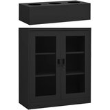  Uredski ormarić sa sadilicom antracit 90 x 40 x 128 cm čelični | Eponuda.com
