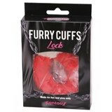 metalne lisice sa crvenim krznom | furry