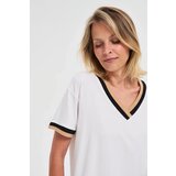 Marisse White Cotton Blouse | ePonuda.com