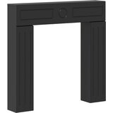  Okvir za kamin Crna 102 x 18 x 100,5 cm Konstruirano drvo | shoptok.hr