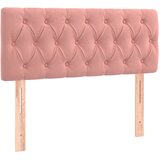  LED uzglavlje ružičasto 90x7x78/88 cm baršunasto | shoptok.hr