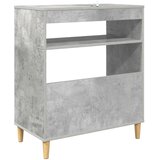  Stalak za gramofon Betonska siva 71 x 39,5 x 83 cm | shoptok.hr