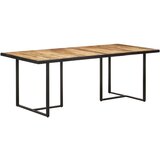 Blagovaonski stol 200 cm od grubog drva manga | shoptok.hr