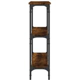  Konzolni stol boja hrasta 75 x 22 5 x 75 cm konstruirano drvo | shoptok.hr