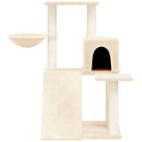  Penjalica za mačke sa stupovima za grebanje krem 82 cm | shoptok.hr