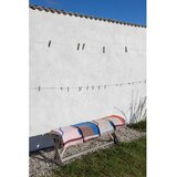 Mette Ditmer Denmark Bordo/plava deka od recikliranog pamuka za kauč 130x175 cm Studio – | shoptok.hr
