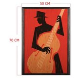 WALLXPERT dekorativna uramljena drvena slika play the Musıc xl | ePonuda.com