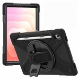 AVIZAR Ovitek proti Udarcem za Galaxy Tab S11 s Stojalom in Vgrajenim Mestom za S Pen, Črna, (5000275230) | Shoptok.si