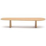 Kave Home Stolić za kavu od punog hrasta u prirodnoj boji 64x146 cm Pirita – | shoptok.hr