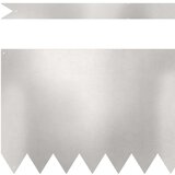 vidaXL Nehrđajući čelik 100 x 0.5 x 30 cm Čvrsta Ograda za vrtne obrube | shoptok.hr