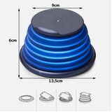  Slikonski zložljiv brezžični indukcijski polnilec 10W USB Qi Fast | Shoptok.si