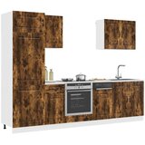  7-dijelni set kuhinjskih ormarića Kalmar konstruiranog drva | shoptok.hr